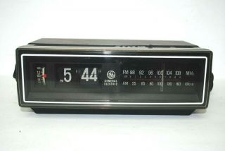 1979 Vintage Ge General Electric Flip Clock Am/fm Radio Parts 7 - 4305f