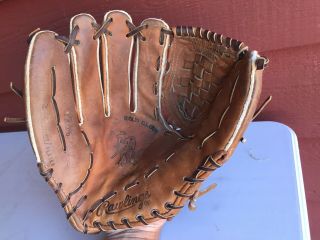 Vintage Rawlings Heart Of The Hide Pro - 6 Model Baseball Glove Lh Throw Usa Made