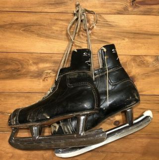 Vintage Hockey Skates Bobby Hull Ccm Pro Ok 