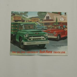 Chevrolet Task - Force Truck Line Vintage Brochure