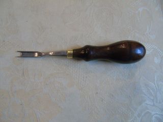 Vintage Gomph Leather Tool 1 Gomph 3 French Edger