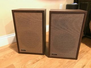 Pair Vintage Advent /3 Speakers - Still Sound Great