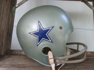 Dallas Cowboys Vintage Rawlings Football Helmet Roger Staubach Hnfl