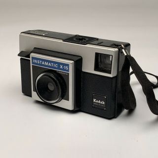 Vintage Old Kodak Instamatic X - 15 Camera 126mm Film Photography And