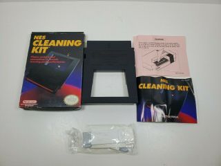 Vtg Nes Cleaning Kit For Nintendo Nes Console Video Game System