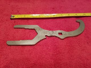 Superior Tool Co 3845 Sink Drain Wrench Vtg Made In Usa