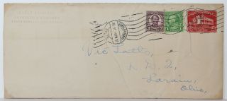 1932 Earle Ovington Cover Sent To His Friend Vic Latto,  Lorain Ohio Scott U525