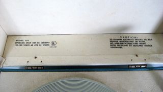 Vintage Major Solid State Model 101 Portable Turntable 3
