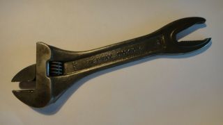 Vintage 8” Ab Bahco Stockholm Adjustable Wrench 31 Claw Tool Volvo Sweden