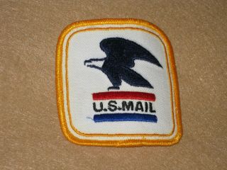 Vintage U.  S.  Mail United States Post Office Letter Mail Carrier Sewing Patch