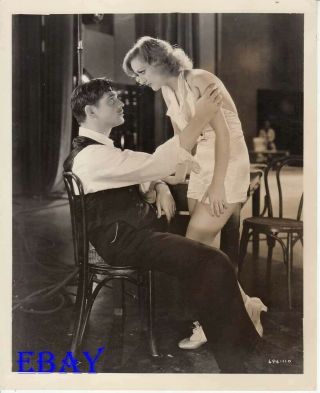 Clark Gable Comforts Joan Crawford Dancing Lady Vintage Photo