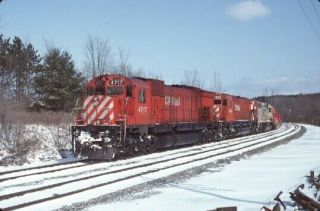 Cp 4717 M - 636 Wadhams Ny (canadian Pacific) Slide 02 - 29 - 92 T12 - 2