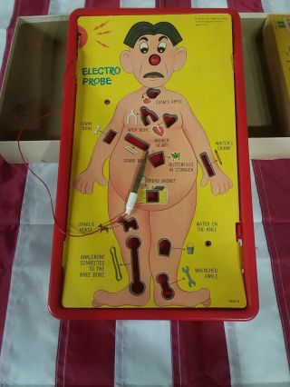 Vintage Operation Board Game (1965) Milton Bradley Smoking Doctor 100 Complete