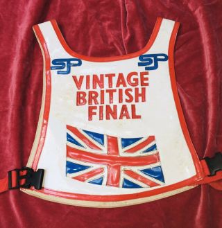 Vintage British Final Speedway Race Jacket