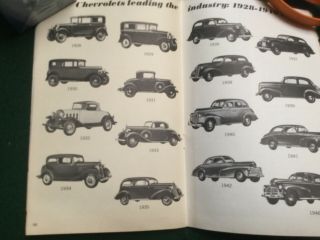 Vtg THE CHEVROLET STORY 1911 / 1963 pamphlet & old crusty Chevy owners manuals 3