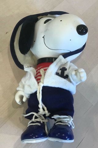 Vintage (1982) Determined Production Snoopy Dolls - Sailor And Walkman