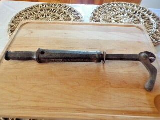Vintage Bridgeport Rex (no 64) Nail Puller Sliding Hammer Tool Cast Iron Usa
