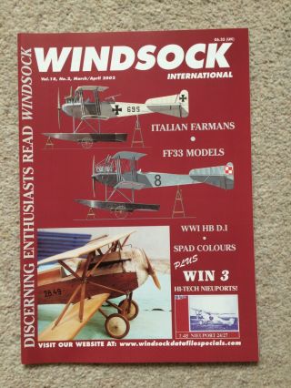 Windsock International - Vol.  18,  No.  2 / March - April 2002