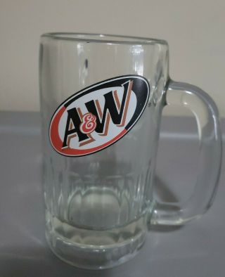 Vintage A&w All American Restaurant Root Beer Mug 5.  75