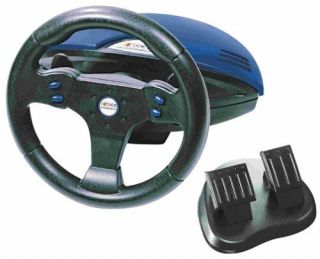 Thrustmaster Nascar Charger 2 Steeringweel And Paddle Vintage Pc Controller