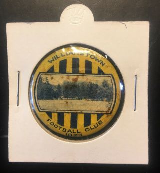 Vintage 1923 Williamstown Football Club Vfl Team Seagulls Pin Badge Button