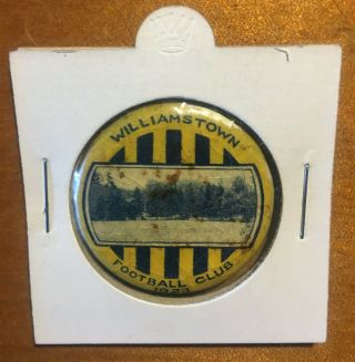Vintage 1923 WILLIAMSTOWN FOOTBALL CLUB VFL Team seagulls Pin badge button 3