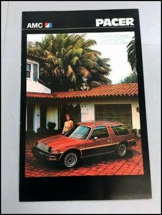 1979 Amc Pacer Dealer Vintage Car Sales Brochure Folder