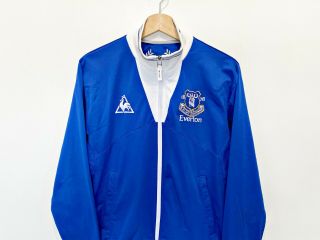 2009/10 EVERTON Vintage Le Coq Sportif Football Track Top Jacket (S/M) Cahill 3