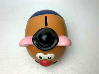 Vintage Ceramic Mr.  Potato Head Piggy Bank With Rubber Stopper 3