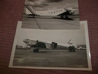 2x Photo Douglas Dc - 3 C - 47 Ruskin Air Services G - Aghy,  Air Luton G - Amhj