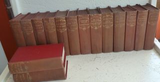 Vintage 15 Book Set Charles Dickens Novels Odhams Press Classics