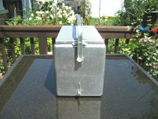 Vintage Western Field Cooler Ice Chest,  Partition Divider,  Drain Hose,  EUVC 2