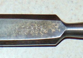 Vintage Witherby Beveled Edge Socket Firmer Chisel 1 
