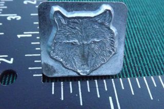 Leather Tools/ Vtg Craftool Co Usa 1 " Stamp 8459 Wolf Head