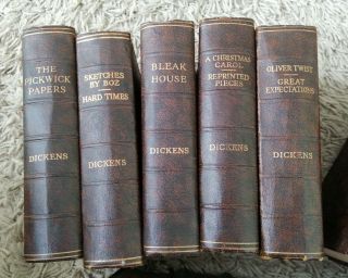 Odhams Press Limited Set of 15 Vintage Charles Dickens Books 3