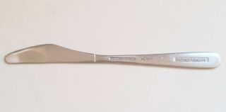 Vtg 80s British Airways In - Flight Knife Up Arrow 6/87 Stainless 6⅛ " 15.  6cm