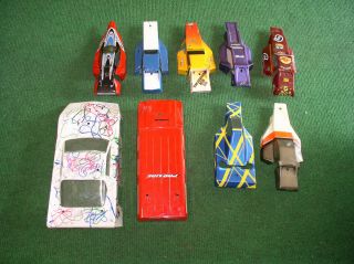 Vintage Rc10 And Other Brands Rc Car Bodies (9) Total