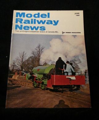 Model Railway News 1969 June Caledonian Roundabout 4mm Goods Shed