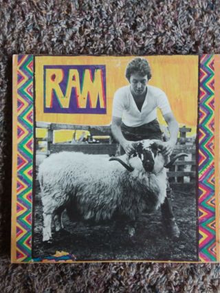 1971 Paul Mccartney " Ram " Vintage Vinyl Record Album