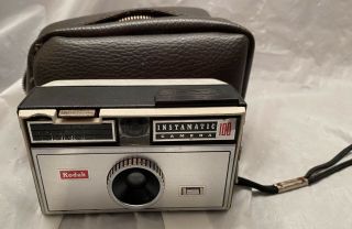 Kodak Instamatic 100 Vintage Camera Baer Fuller 126 Carry Case