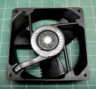 Vintage: Fan: Muffin Xl - Mx2a3 - 115vac - 0.  18a - Strong - 120mm X 37mm