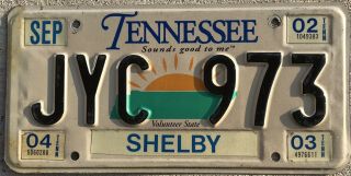 Tennessee License Plate: Sounds Good To Me - Volunteer State