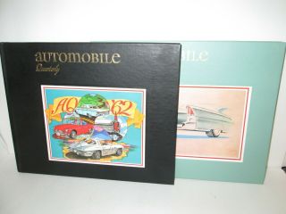 2 Automobile Quarterly Hardcover Books,  Volume 30 Numbers 1 & 2,  1991 - 1992