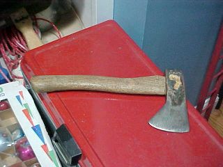 Vintage - Norlund Tomahawk Style Axe Hudson Bay Style 1.  5 Lbs Camping