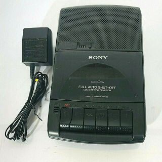 Vintage Sony Tcm 929 Voice Recorder Cassette Corder/player Small Easily Portable