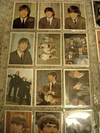 1964 T.  C.  G.  Beatles Color Trading Cards - Vintage 1 - 64 complete set - Great cond 3