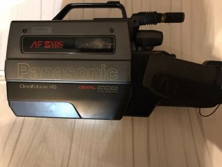 Panasonic Omnimovie Pv - S350 Vhs Video Camera Camcorder Hq,  Vintage Camcorder