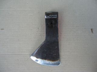 Vintage - Norlund Tomahawk Style Axe Head - Weighs 2 Pounds - 2 Ounces.