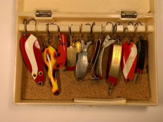 11 Vintage Metal Fishing Lures - South Bend,  Doug.  Tackle,  Spinners