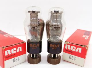N.  O.  S Vintage RCA 884 Matched Date Vacuum Tubes. 2